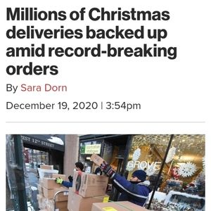 Packages maybe late from me!